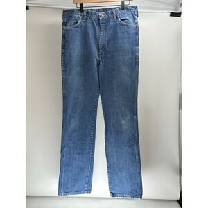 Vintage Wrangler Jeans‎ Mens 38x36 Cowboy Original Fit Western Denim Blue